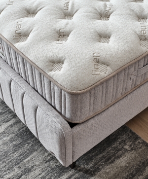 Тапицирано легло  Linen Organic